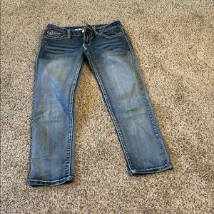 Cute cropped Capri jeans